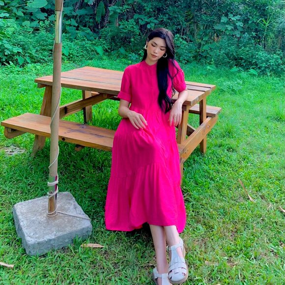 ๐ท Chic & Flowy Tiered Maxi Dress โ Feminine & Effortless ๐ท - Picture 1 of 5